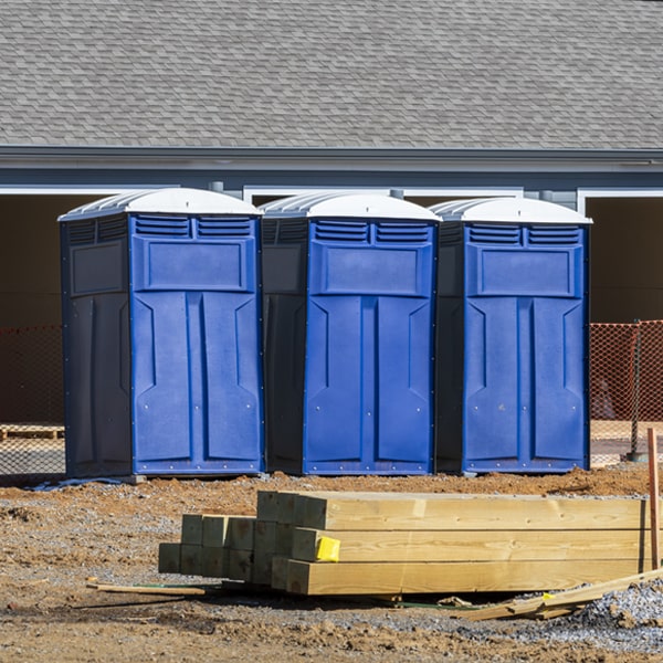 how can i report damages or issues with the portable restrooms during my rental period in Glen Park NY